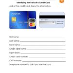Credit Card Comparisons Worksheet Life Skills Worksheets Library