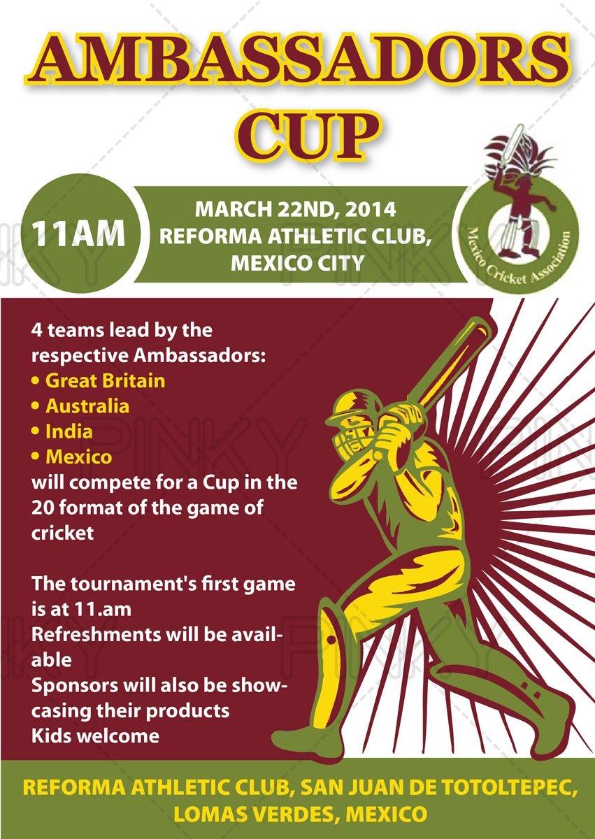 Cricket Invitation Card Template Free Dev onallcylinders