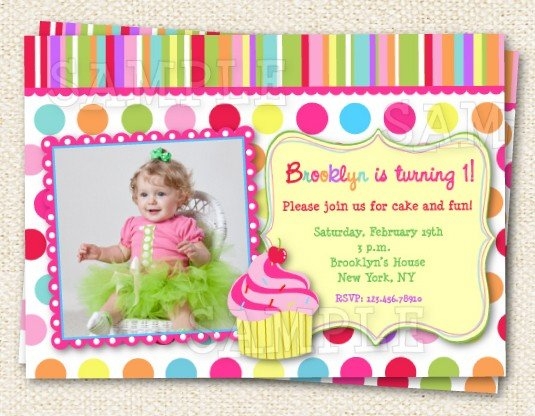 Cupcake Birthday Invitations Template FREE Printable Birthday