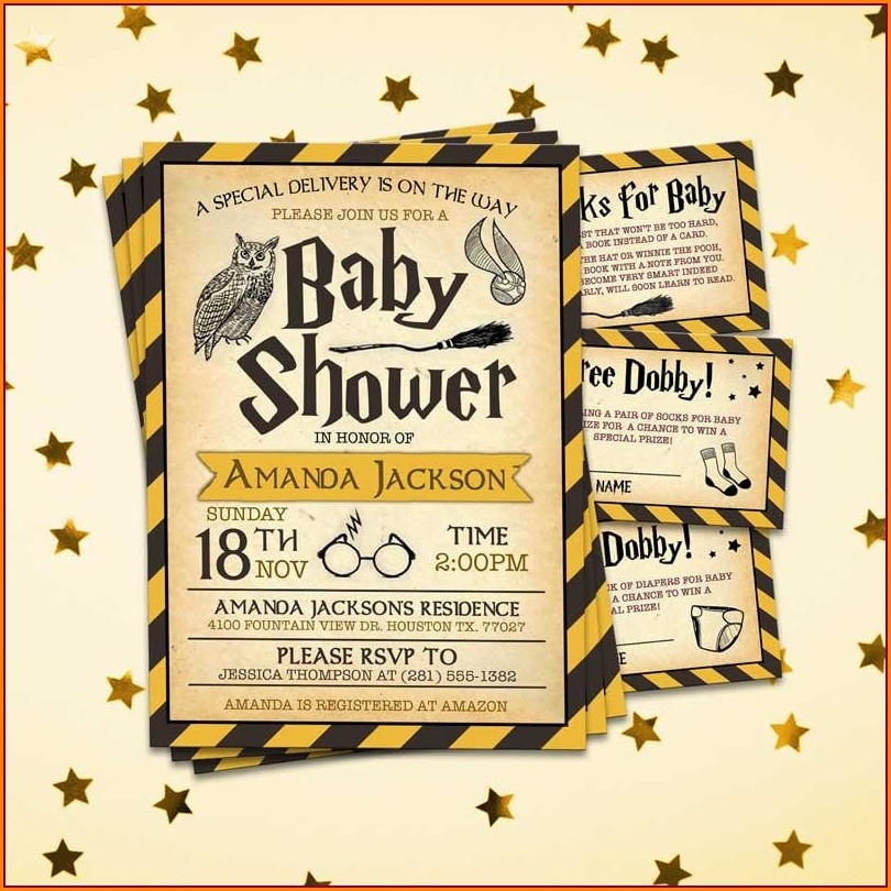Customizable Harry Potter Invitation Template Invitations Resume Examples