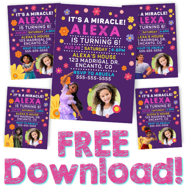 Customize An Encanto Invitation Template Free In Canva 