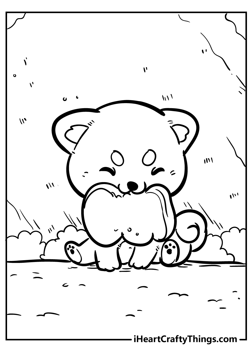 free coloring pages of cute animals