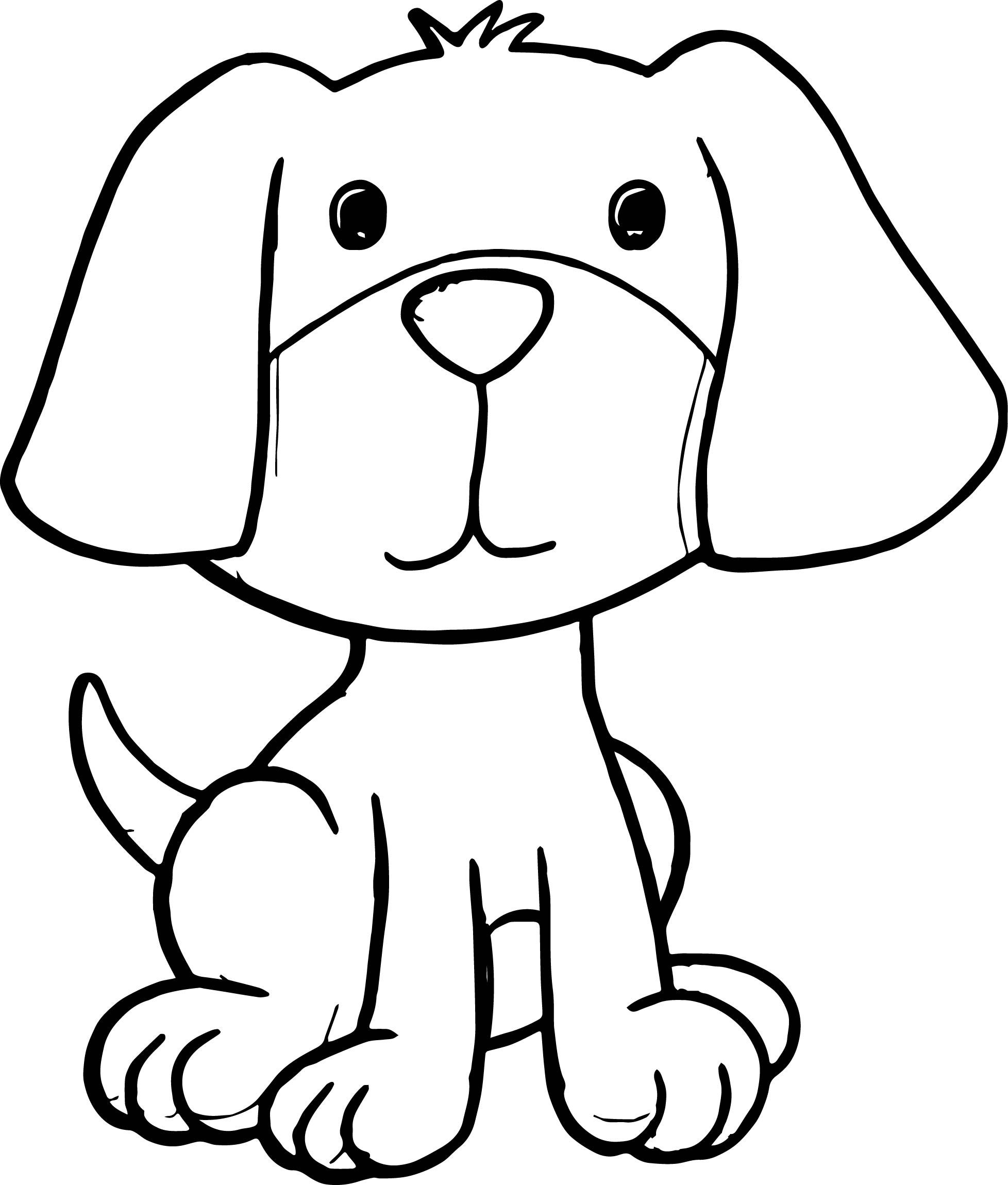 Puppy Dog Coloring Pages