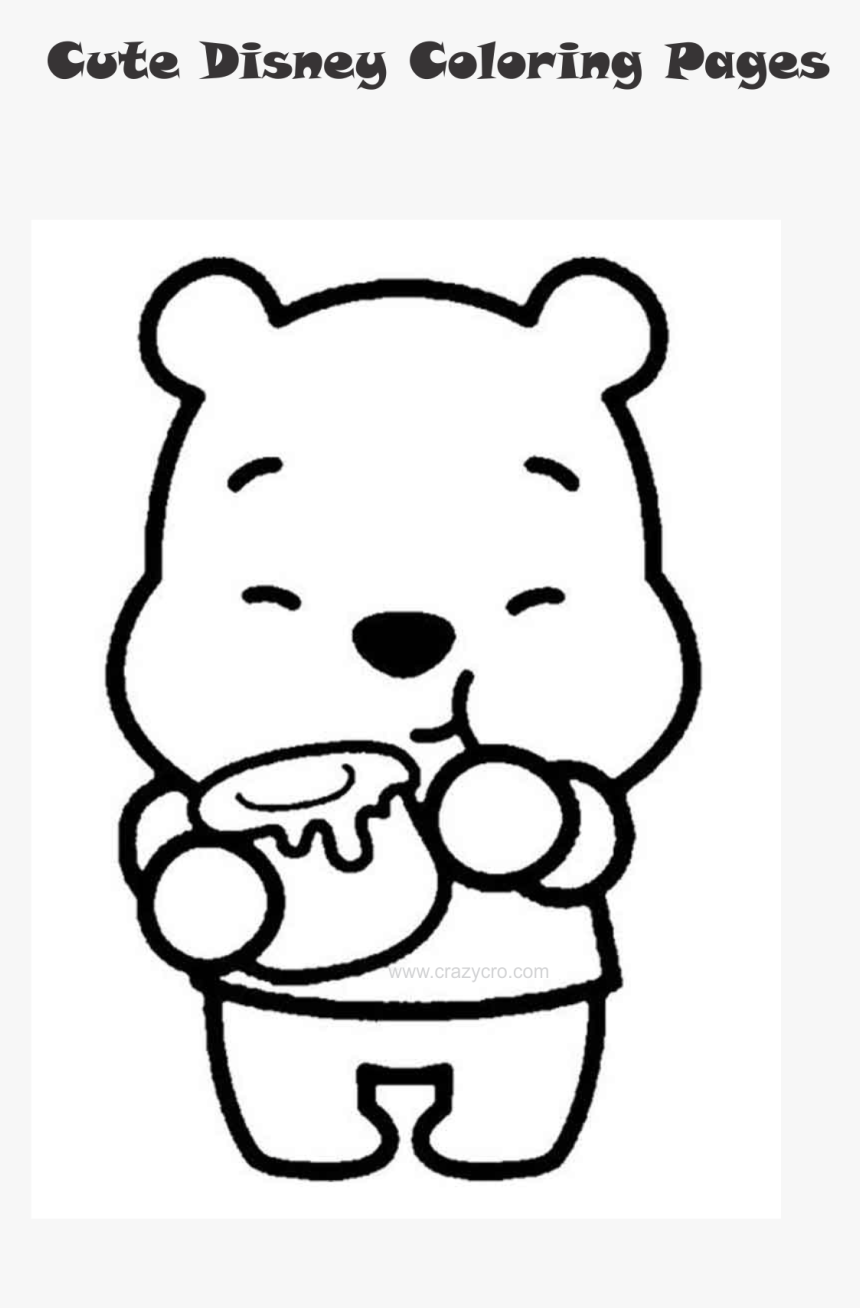 Disney Character Coloring Pages