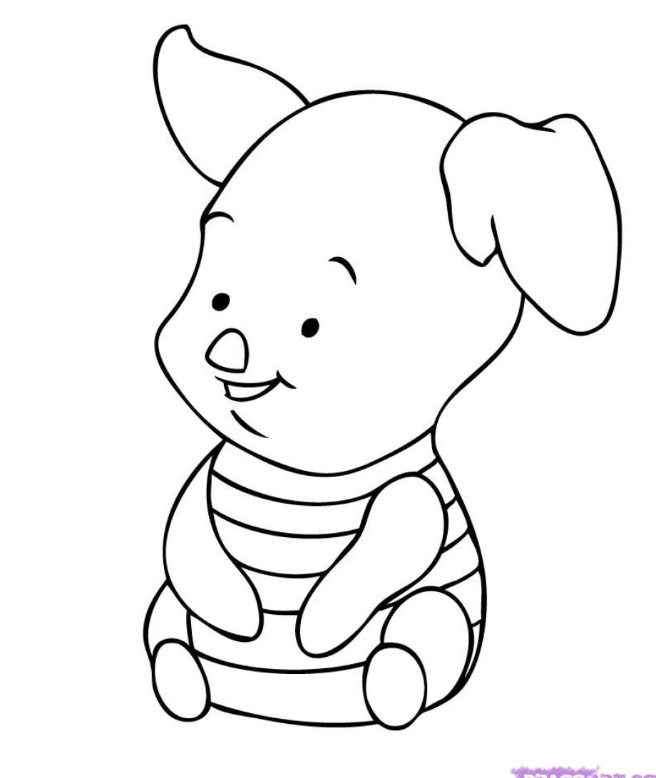 Cute Coloring Pages Disney