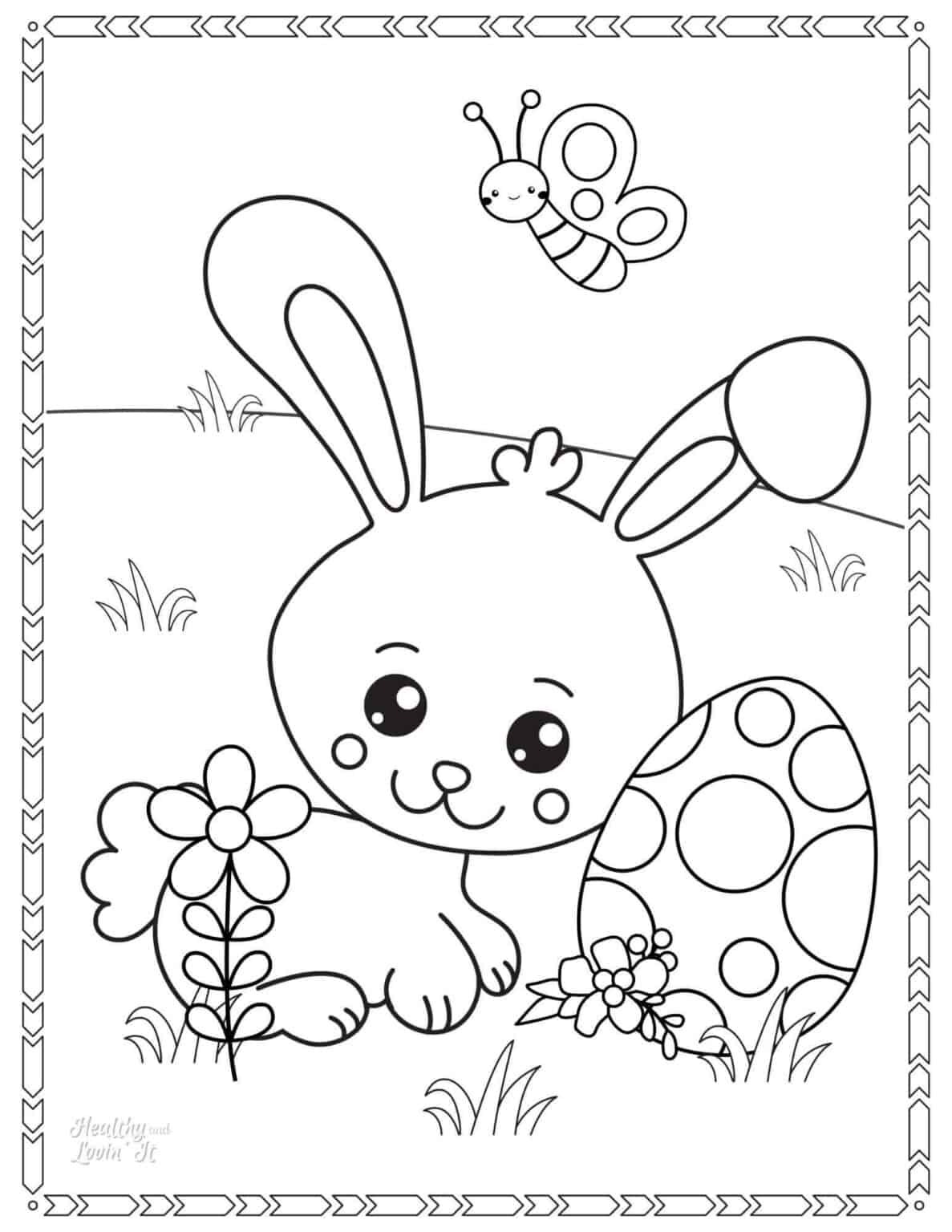 Cute Easter Coloring Pages Free Printables How Can This