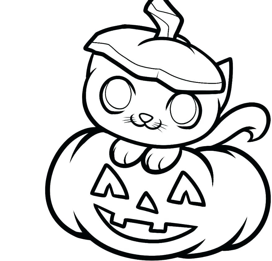 Cute Pumpkin Coloring Pages At GetColorings Free Printable 