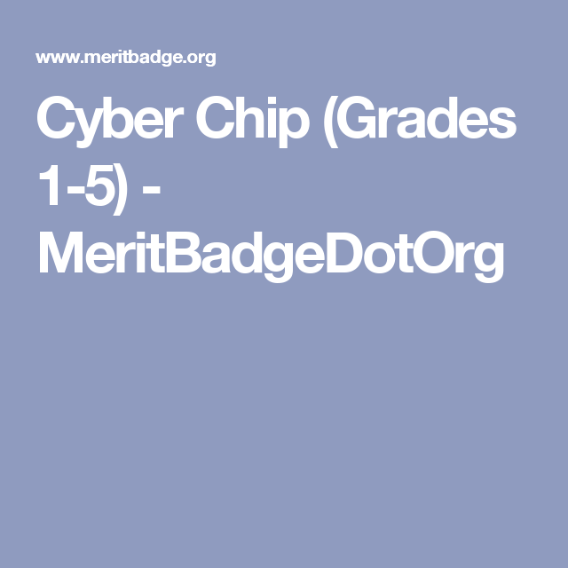 Cyber Chip Card Printable Printable Word Searches