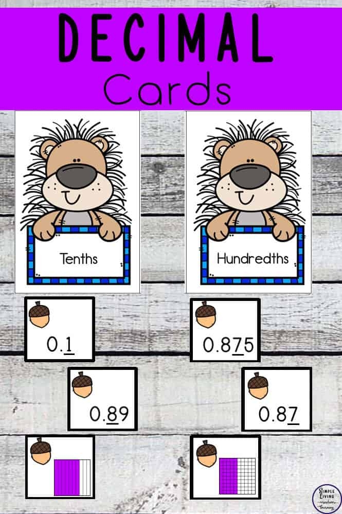 Decimal Matching Cards Homeschool Printables For Free