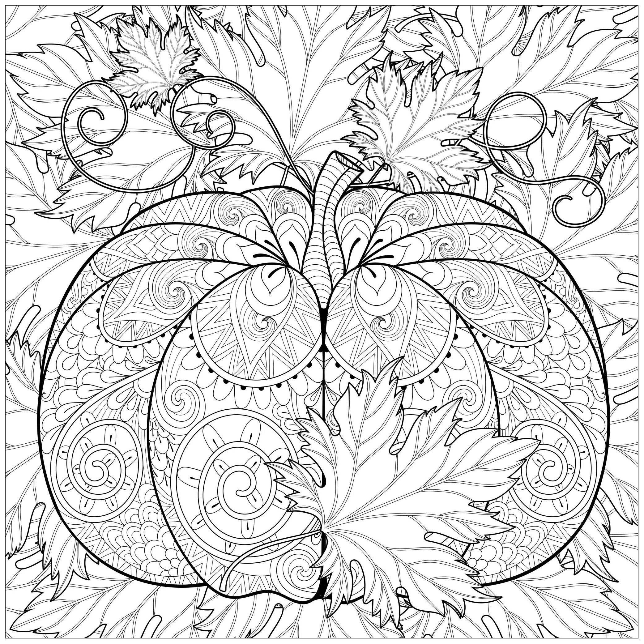free halloween adult coloring pages