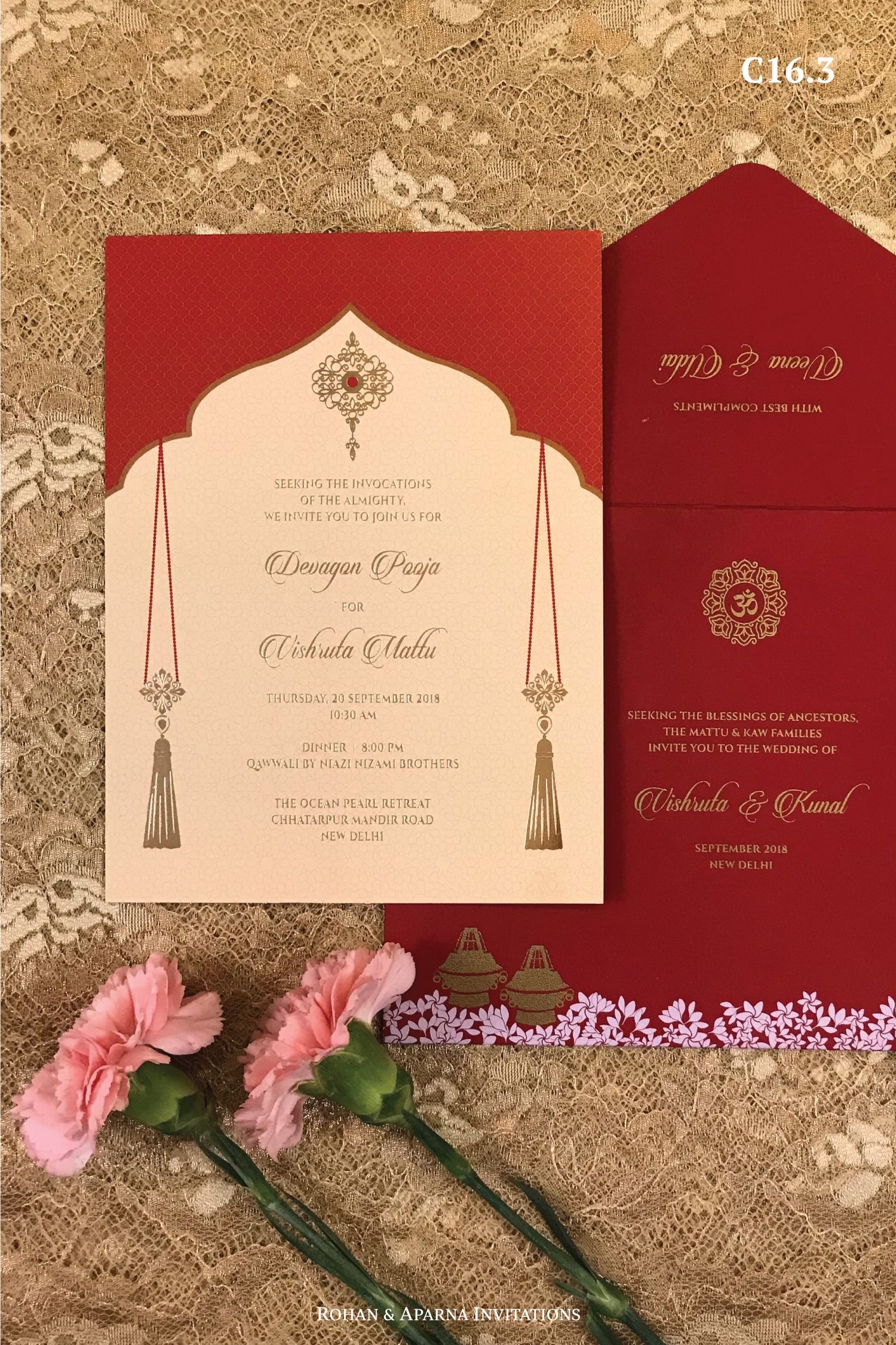 Desi Wedding Invitation Templates