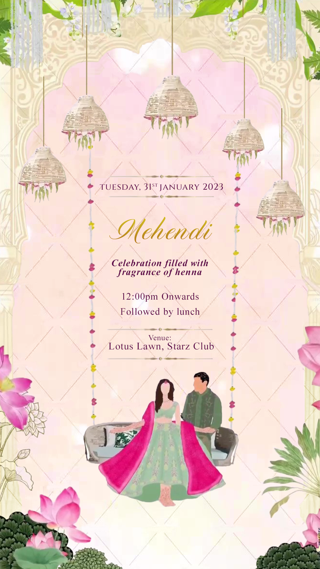 Desi Wedding Invitation Templates Powerpoint Dev onallcylinders