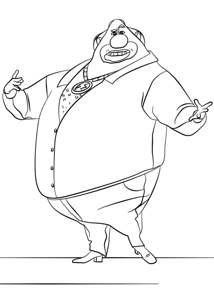 Despicable Me Lucy Coloring Page Free Printable Coloring Pages For Kids