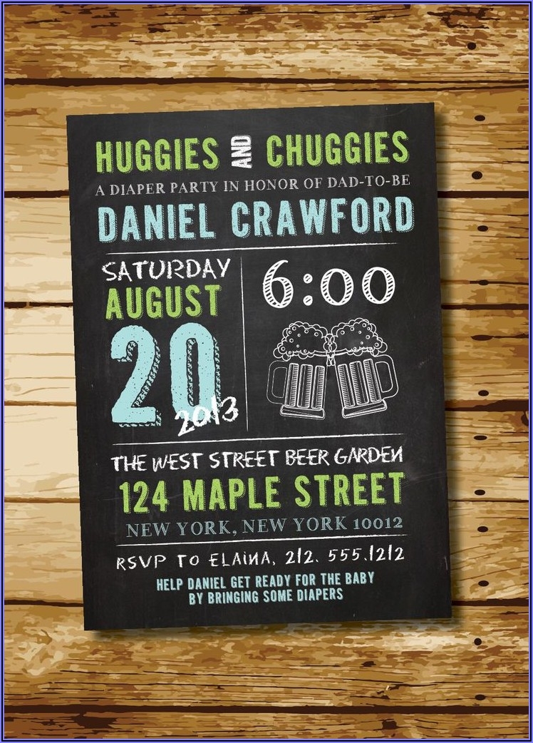 Diaper Keg Invites Template Invitations Resume Examples djVaJkGD2J