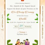 Digital Ear Piercing Ceremony Invitation With Ear Piercing Theme Canva