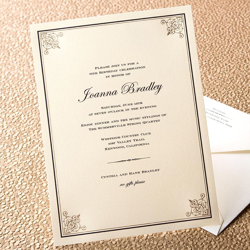 Dinner Party Invitation Template Word