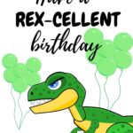 Dinosaur Birthday Card Free Printable 2024 FreePrintableBirthday