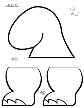 Dinosaur Paper Plate Craft Template By The Curriculum Curators TPT