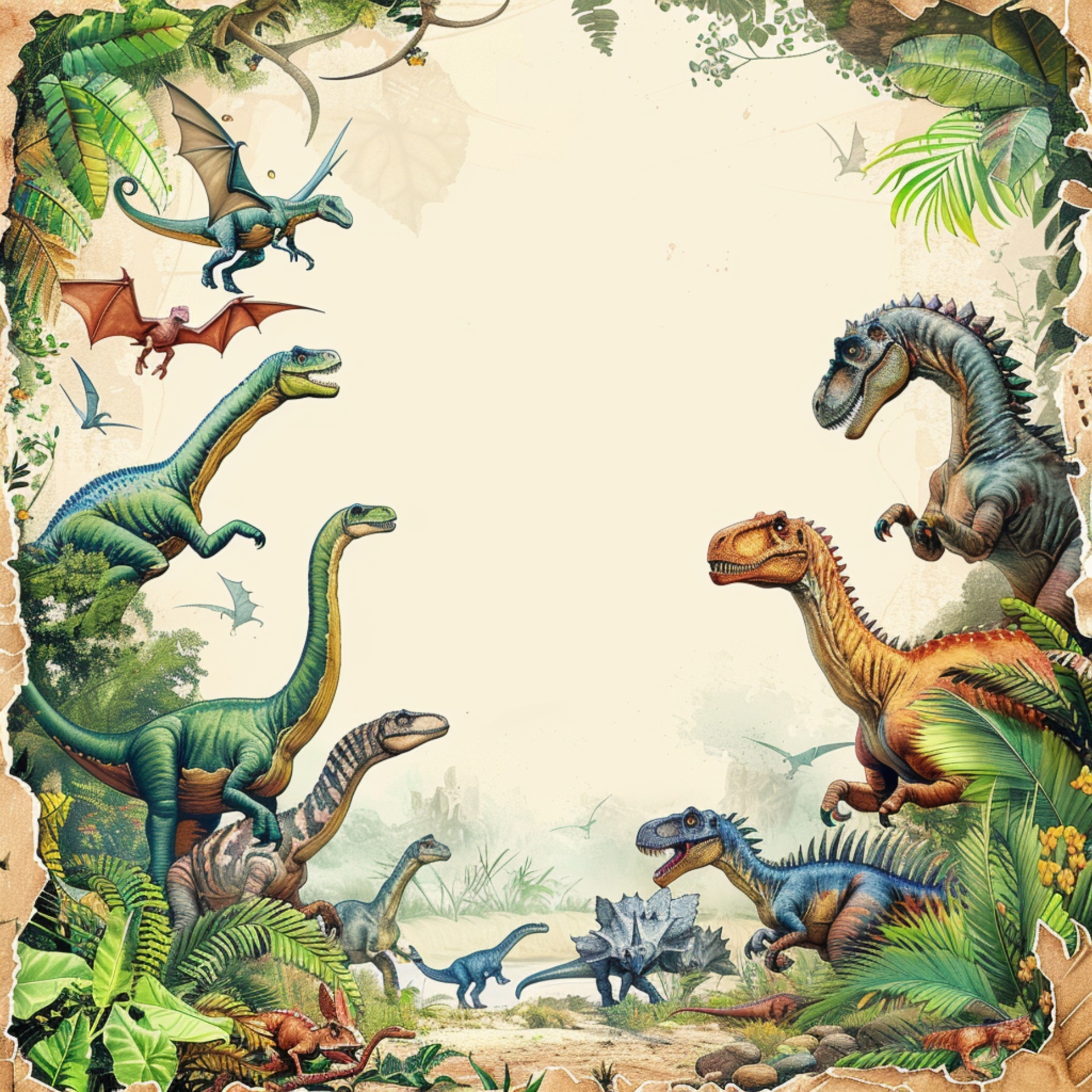 Dinosaur Party Invitation Template Free Stock Photo Public Domain 