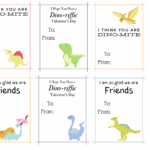 Dinosaur Valentine Cards Free Printable Printable Templates Online By