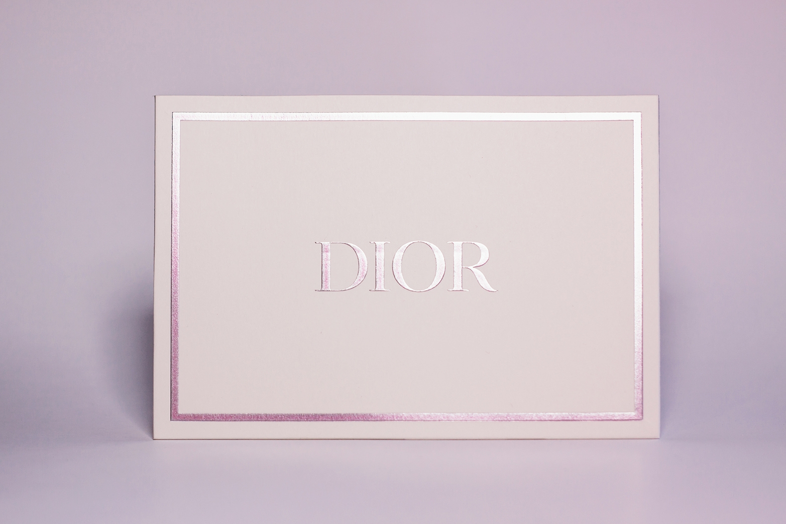 Dior Event Invitation