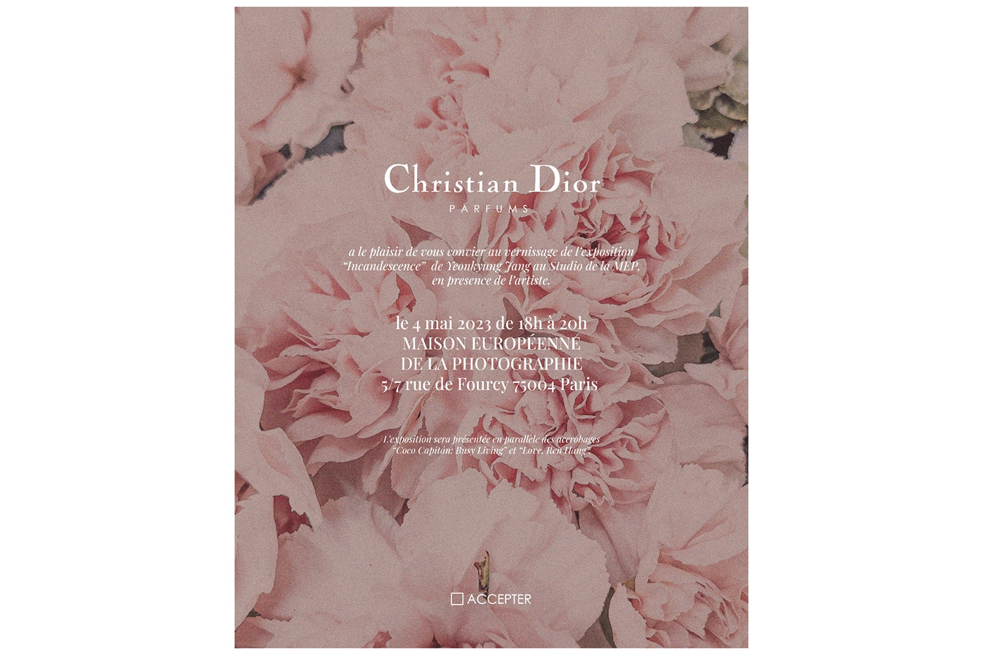 Dior Event Invitation On Behance