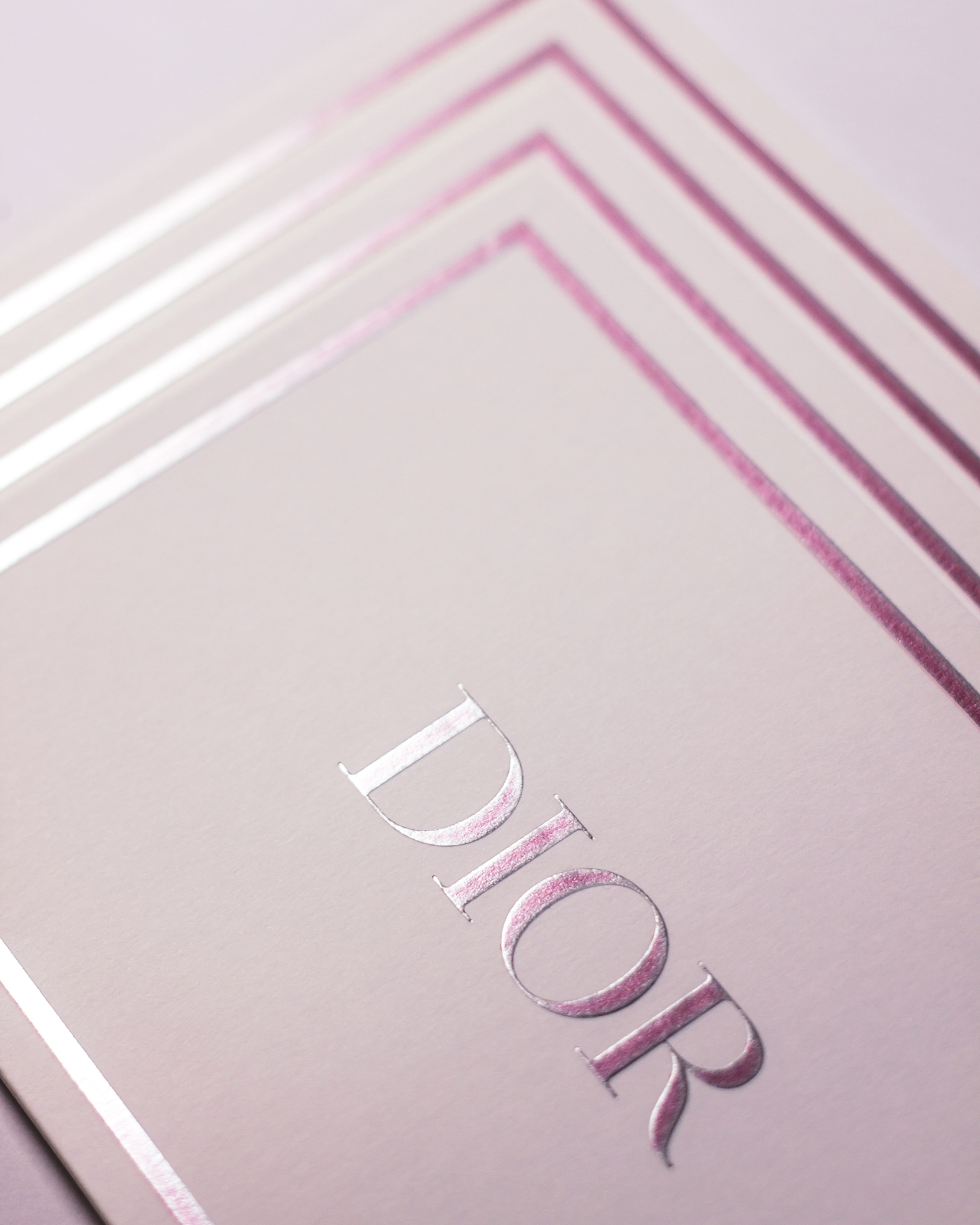 Dior Event Invitation