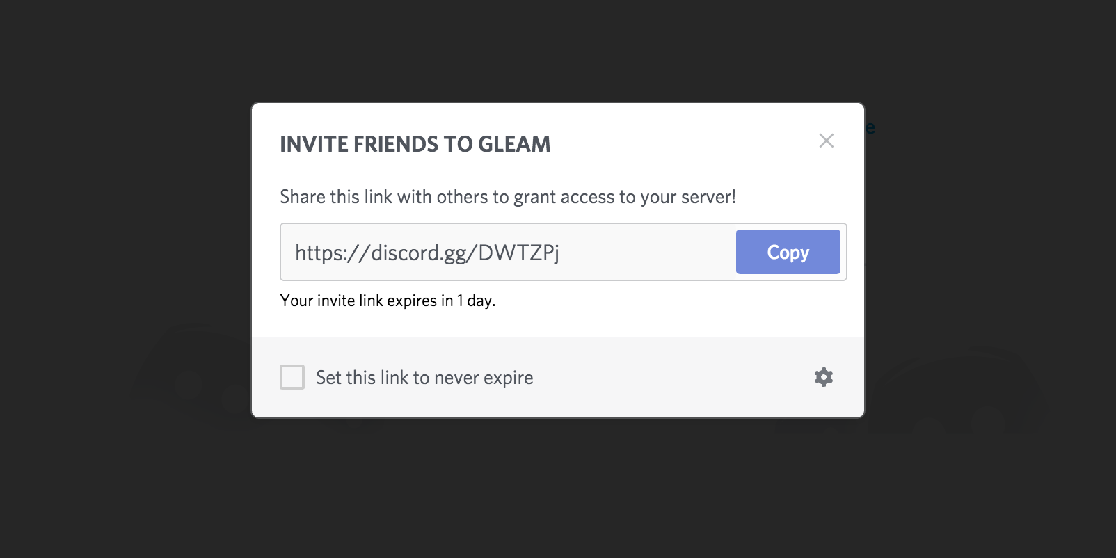 discord invite template