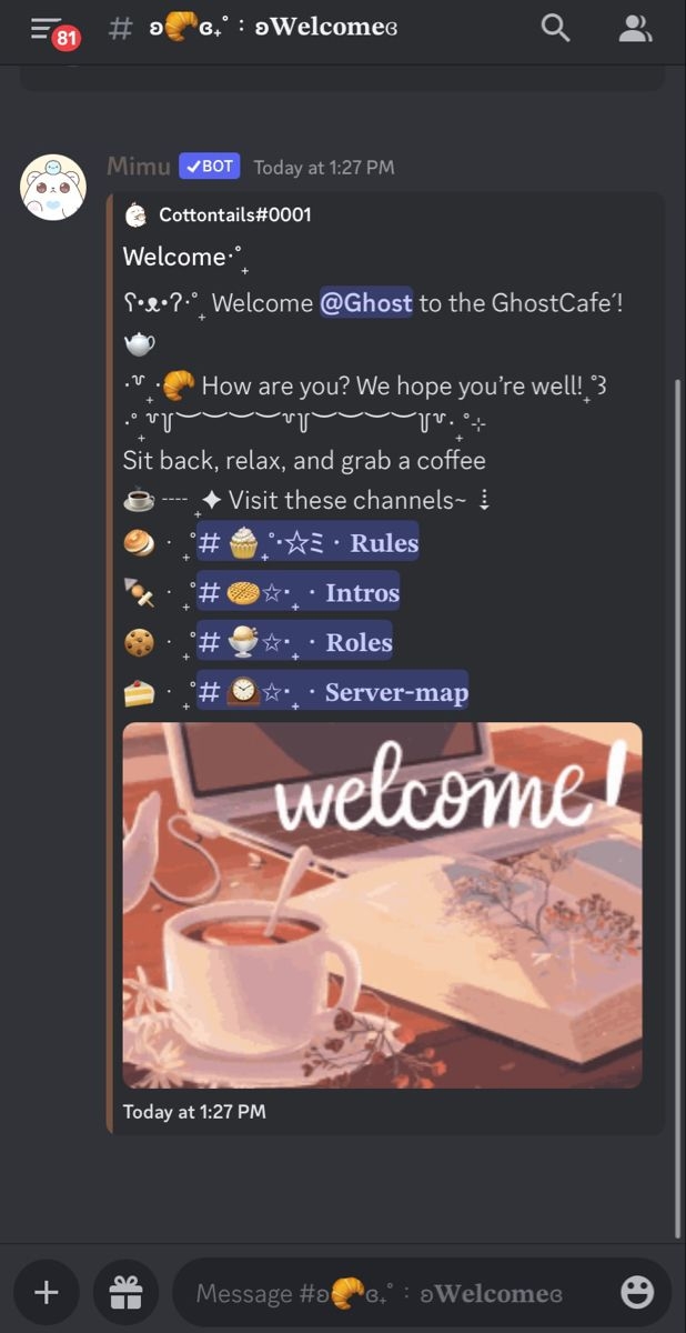 Discord Message Templates Content Calendar Template