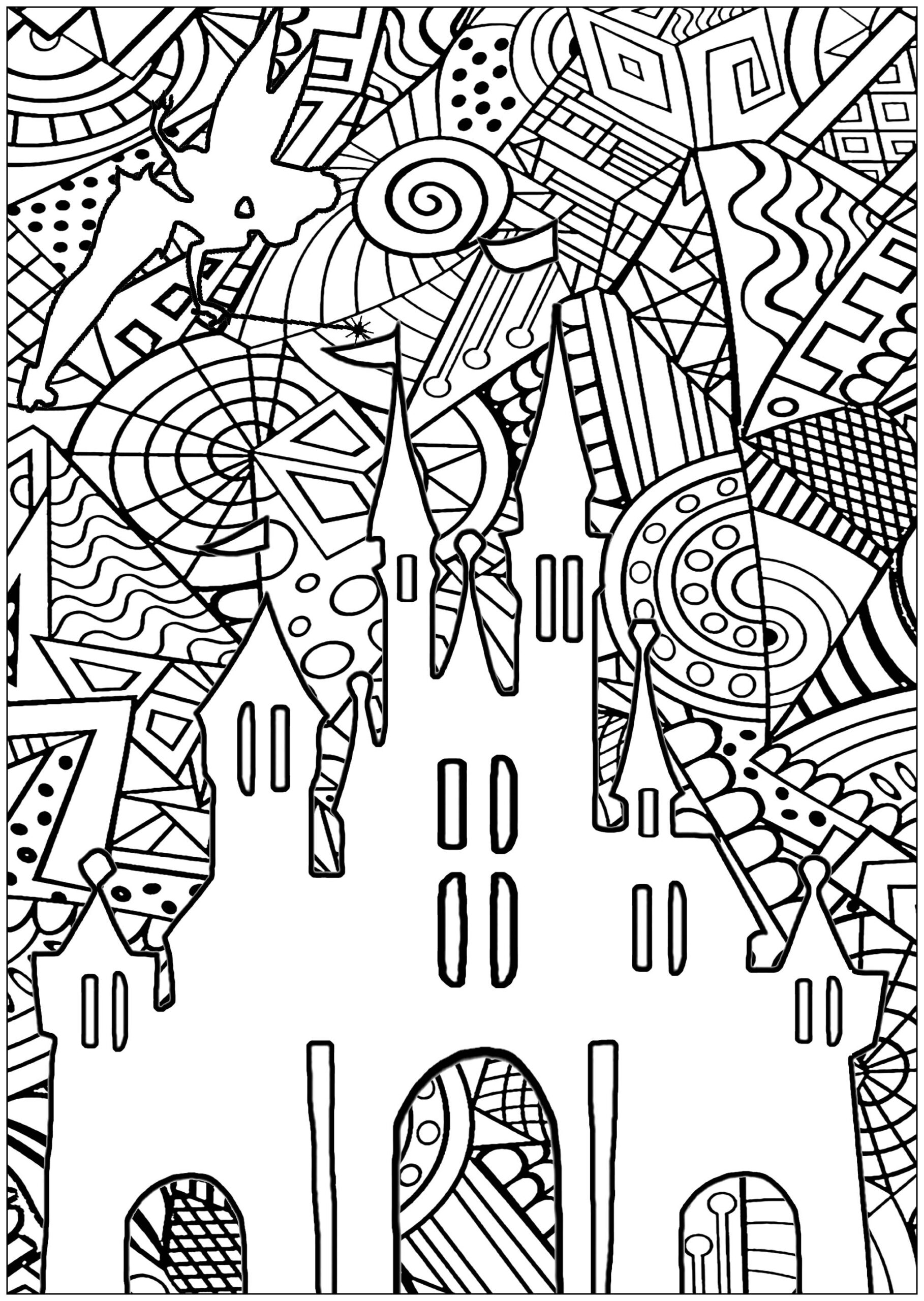 Coloring Disney Pages