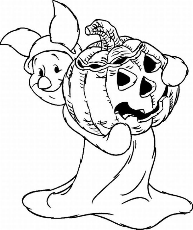 Disney Fall Coloring Pages