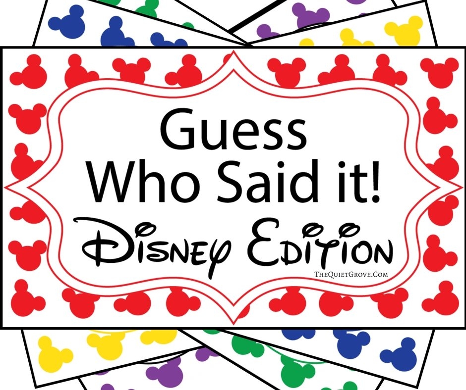 printable disney trivia cards