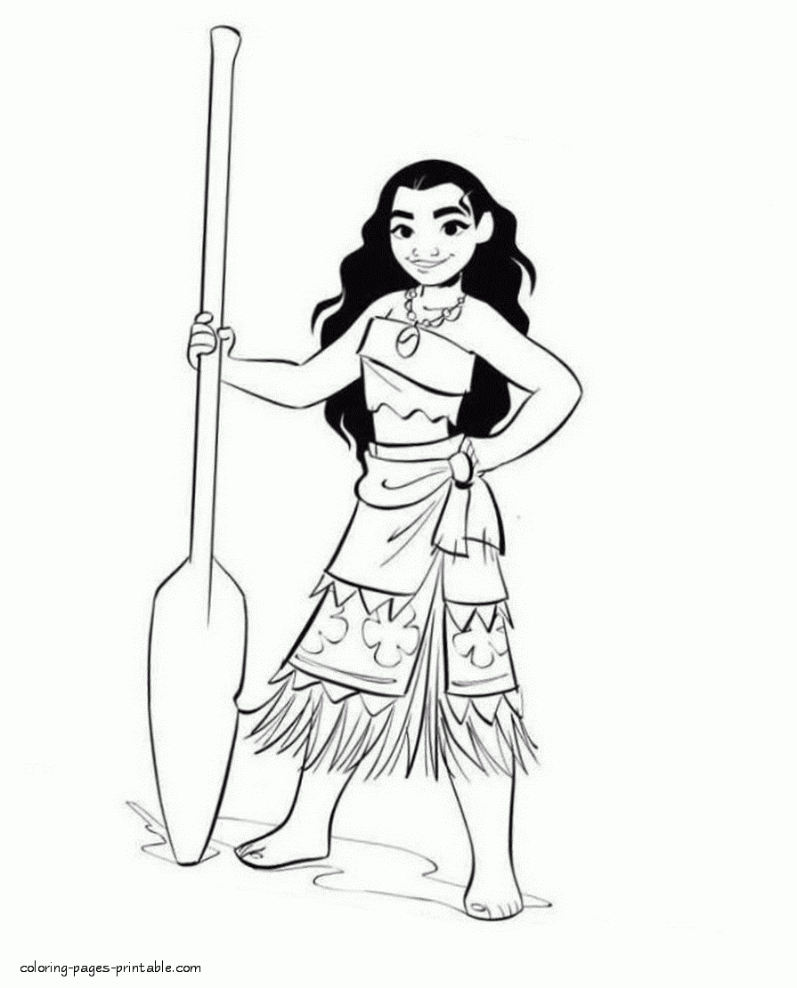 free printable coloring pages moana