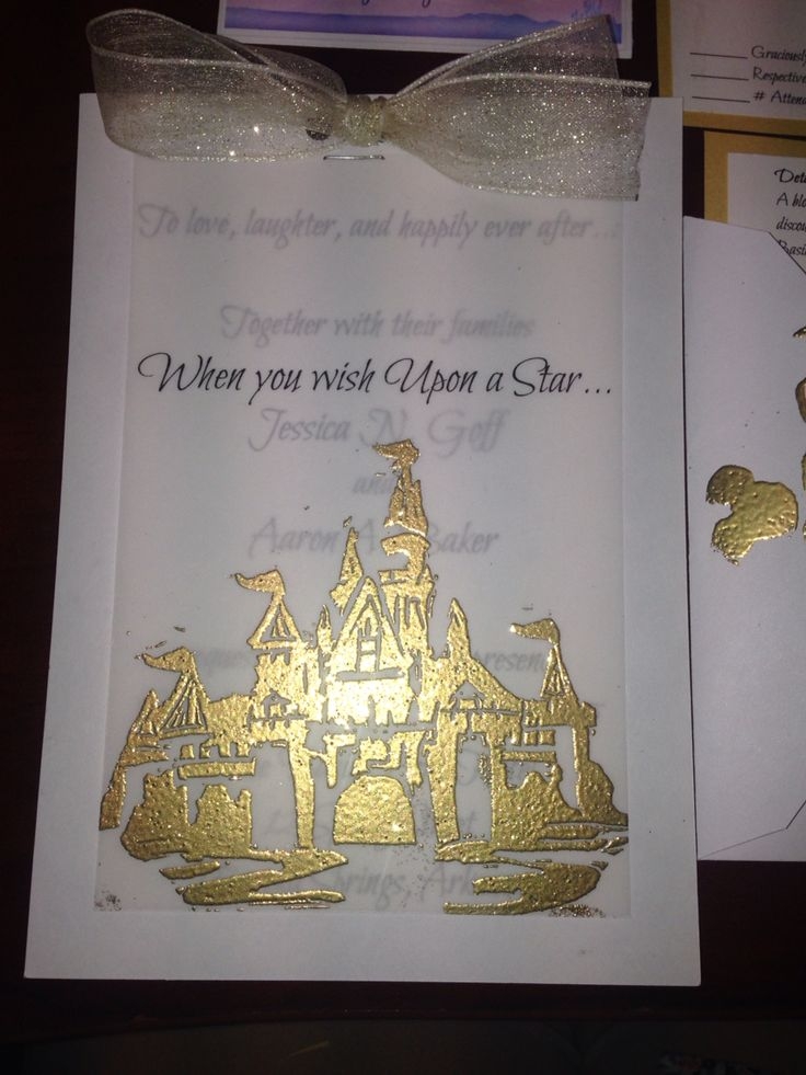 disney wedding invitation templates