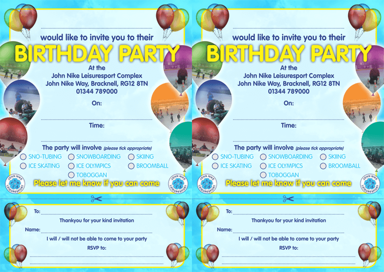 DIY Birthday Invitation Templates 20 Fun Free Printables