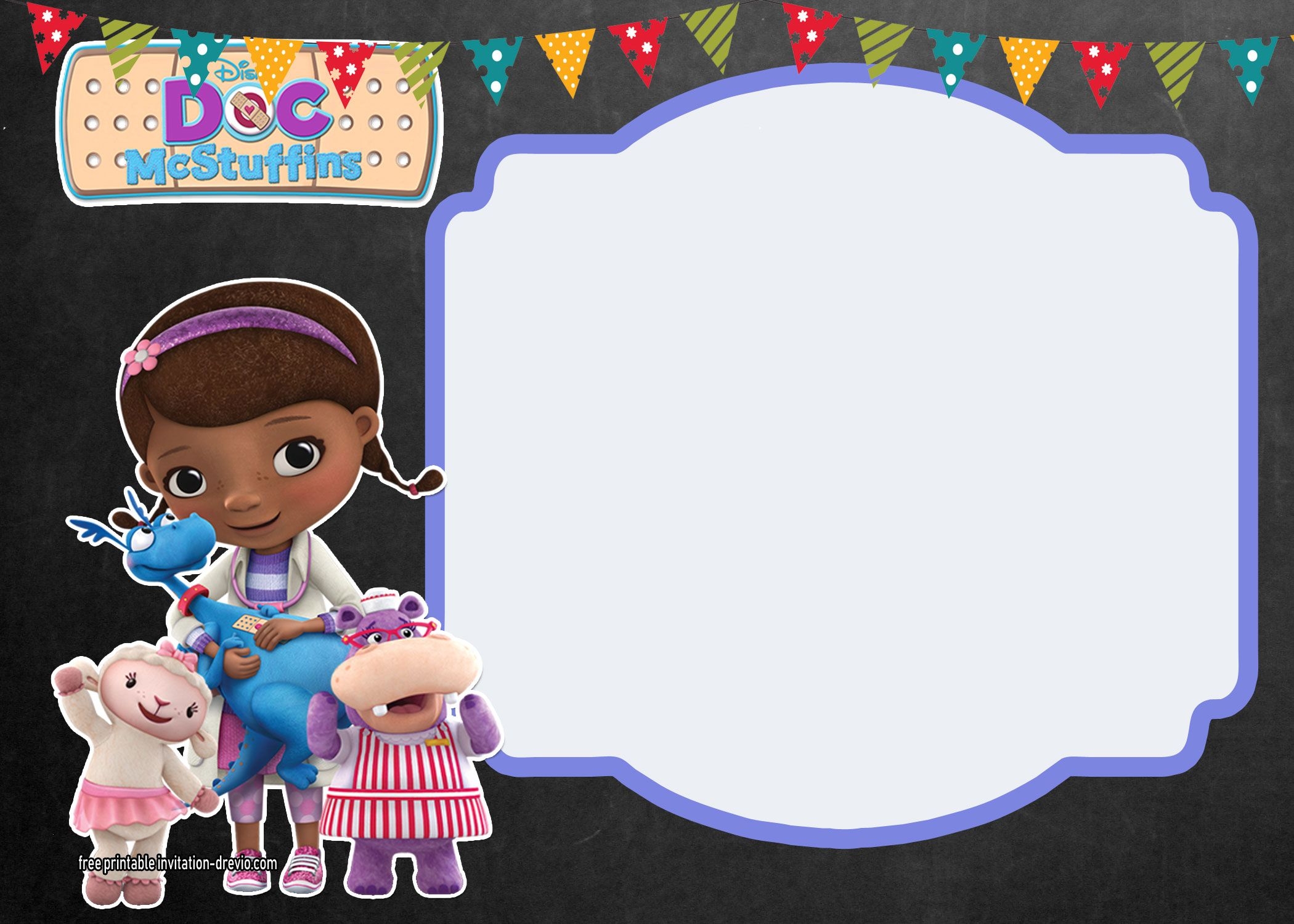 doc mcstuffins invitations template