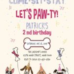 Dog Party Invitation Template