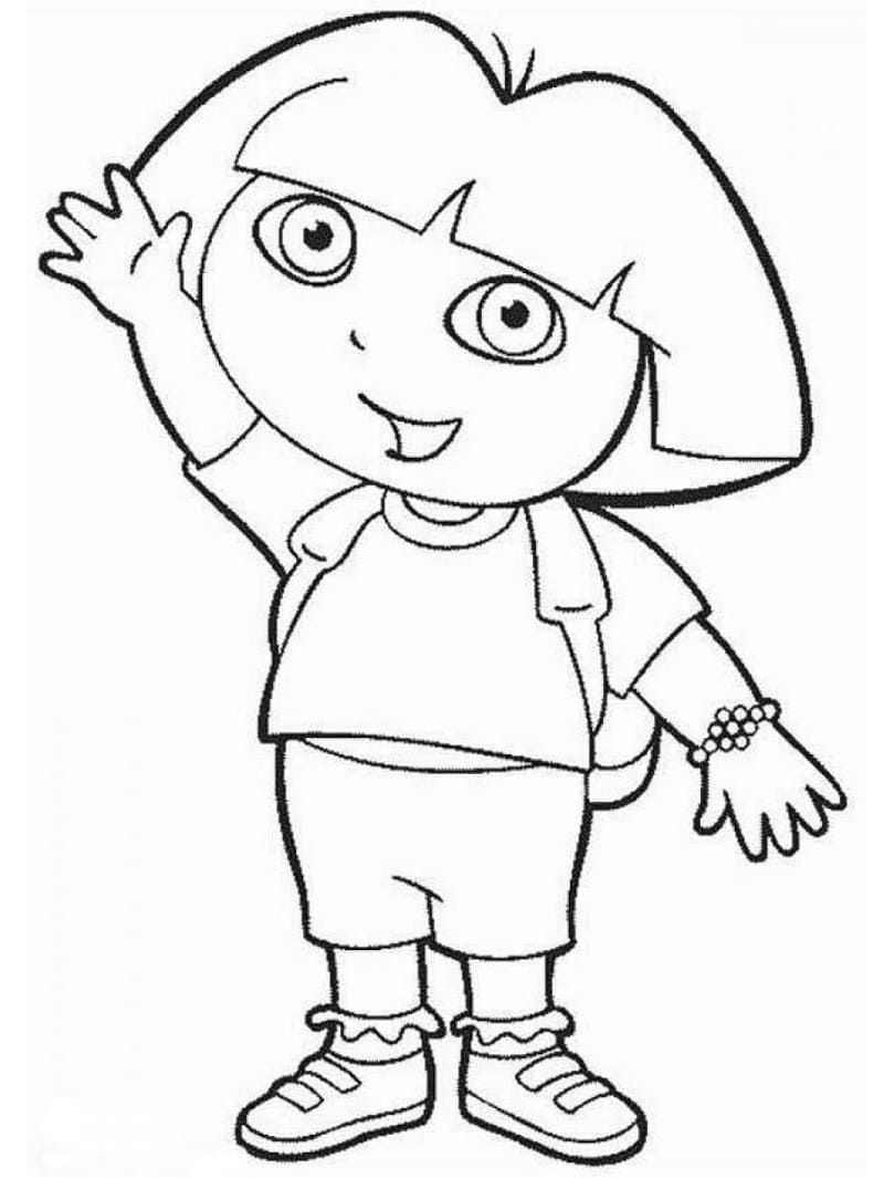 Dora And Puppy Coloring Play Free Coloring Game Online