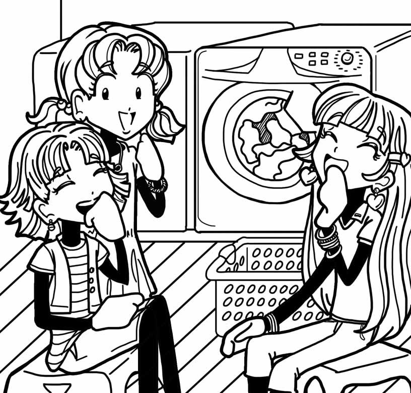 Dork Diaries Printable Coloring Pages Coloring Home