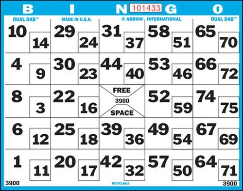 printable double action bingo cards