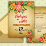 Double Sided Invitation Card Template By Designhub For Aliseemianum On