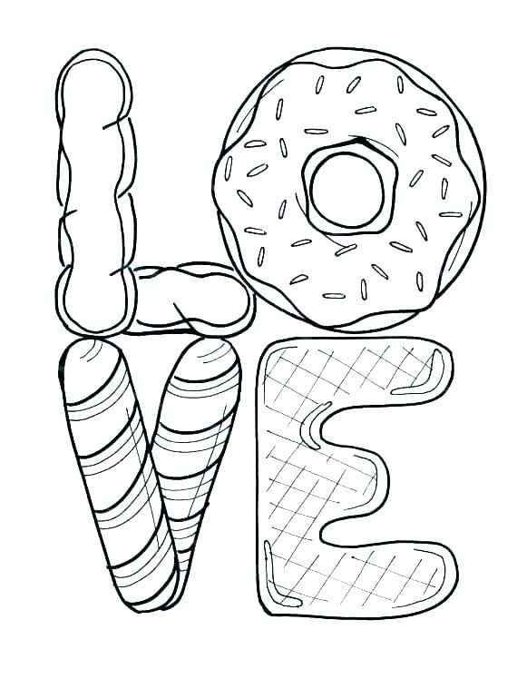 Download Or Print This Amazing Coloring Page Arnie The Doughnut