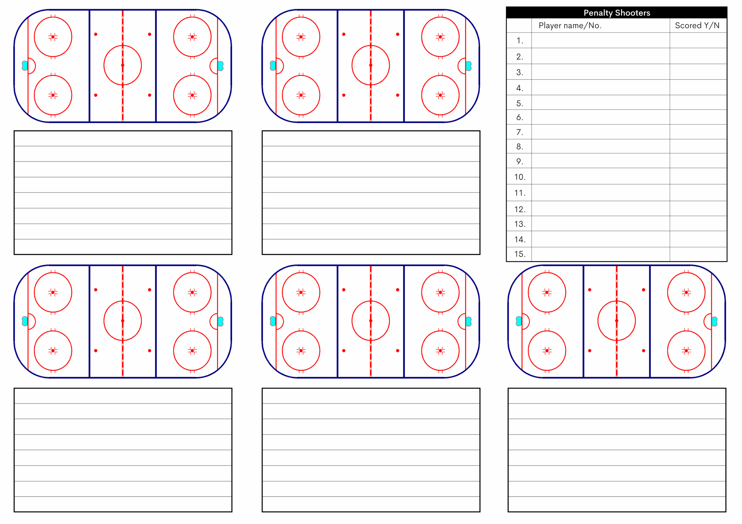 Download Printable Hockey Lineup Cards Printerfriendly