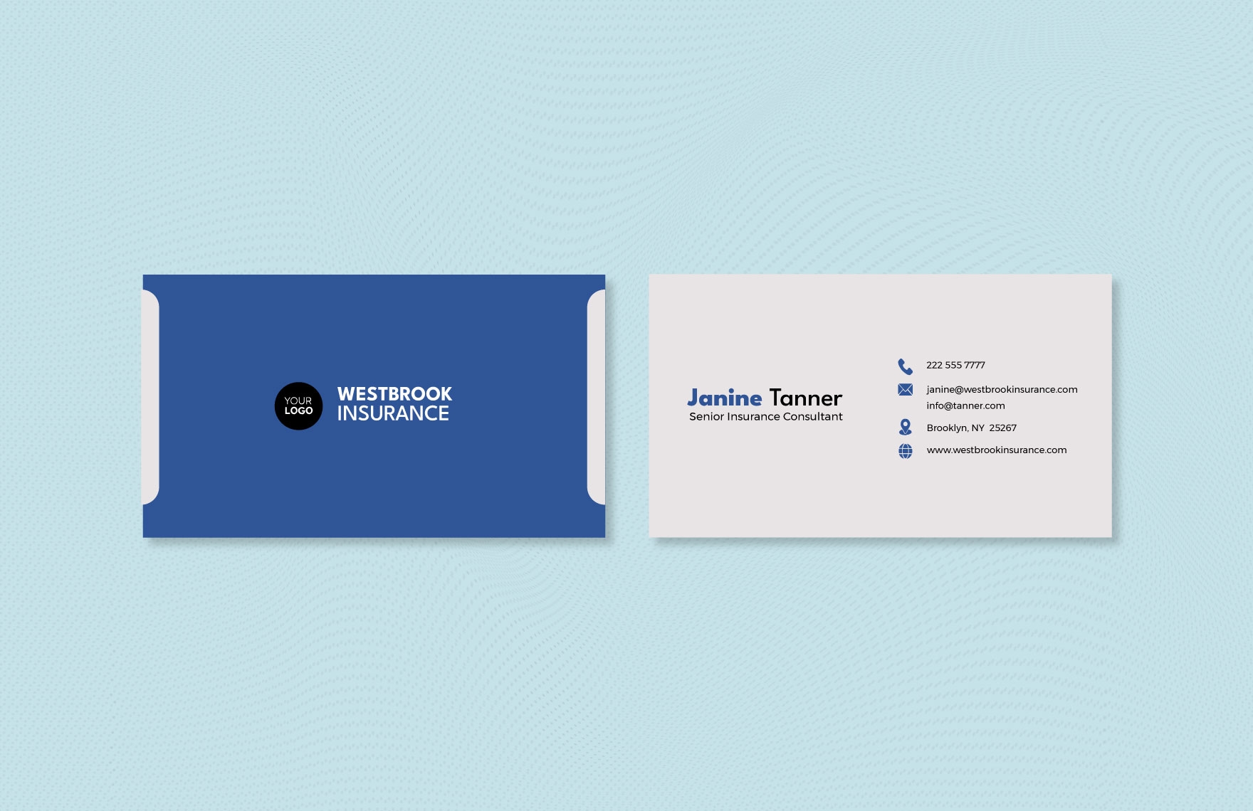 Downloadable Business Card Template In Word Google Docs InDesign 