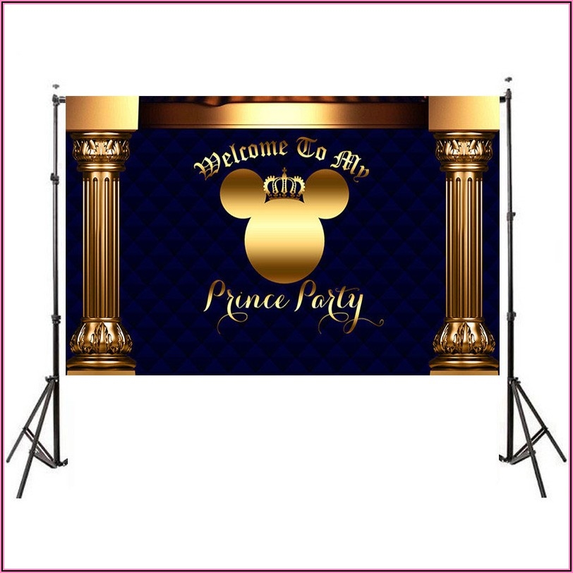 Downloadable Royal Prince Birthday Invitation Template Free