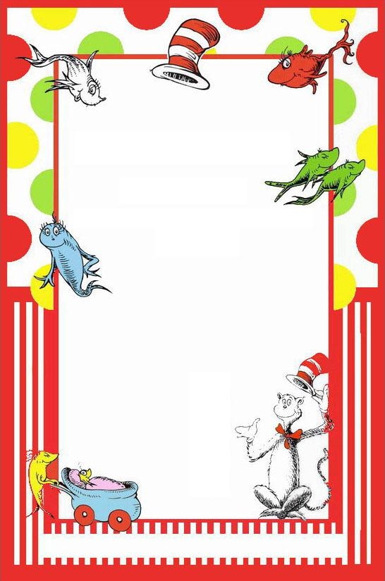 dr seuss invitation template