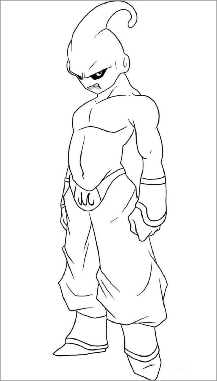 Coloring Pages Dragon Ball Z
