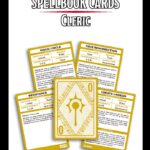 Dungeons Dragons Spellbook Cards Cleric