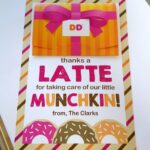 Dunkin Donuts Teacher Appreciation Gift Card Holder 43 OFF