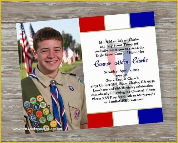 Eagle Court Of Honor Invitation Free Template Of Eagle Scout Court Of 